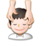 Man Getting Massage emoji on Samsung